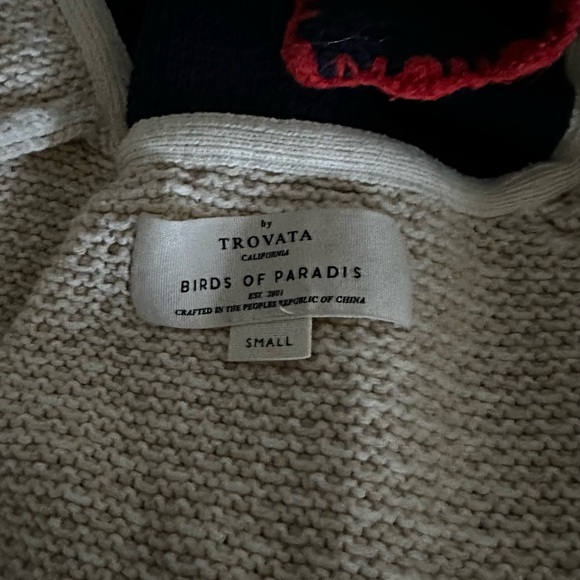 Cream Sweater with Embroidered Details - Picture 8 of 8